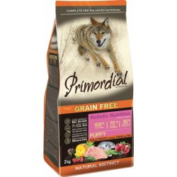 Vitamíny pro zvířata Primordial Puppy Grain Free Chicken & Seafish 12 kg