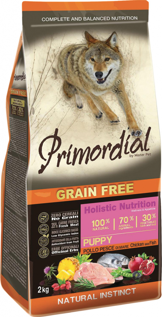 Primordial Puppy Grain Free Chicken & Seafish 12 kg