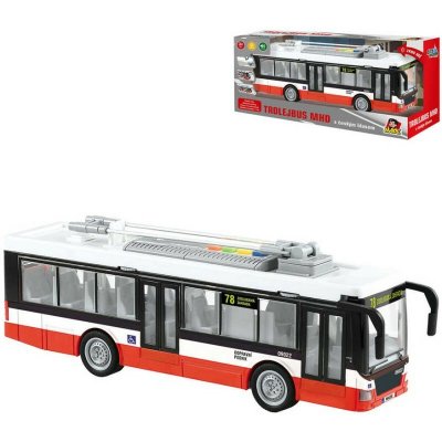 MaDe Trolejbus 28cm mluví česky a svítí – Zbozi.Blesk.cz