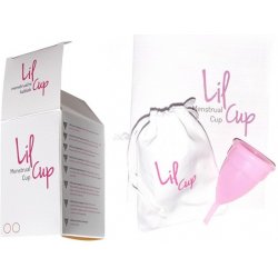 LilCup Menstruační kalíšek Růžová Velikost 2