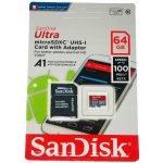 SanDisk microSDXC 64 GB UHS-I U1 SDSQUAR-064G-GN6MA – Hledejceny.cz
