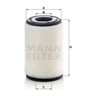 MANN FILTER Vzduchový filtr C 14 011 – Hledejceny.cz