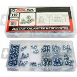 MAR-POL Mazací hlavice (metrický závit), sada 110ks M66499 – Sleviste.cz