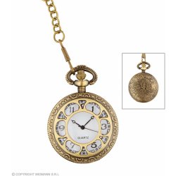 Kapesní hodinky s řetízkem steampunk