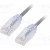 síťový kabel Panduit UTP28SP5MGY Patch, TX6-28™,U/UTP, 6, lanko, Cu, LSZH, 5m, šedý