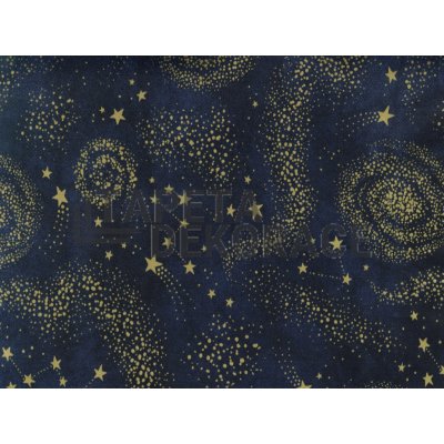 Samolepicí fólie Hvězdy zářící na noční obloze, 45 cm x 2 m, STARRY NIGHT 14131 / kusová dekrativní samolepící tapeta Venilia / Gekkofix – Zbozi.Blesk.cz