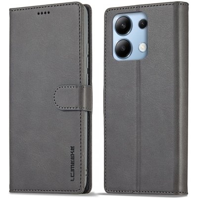 Imeeke 72466 Imeeke Peněženkový Xiaomi Redmi Note 13 šedý – Sleviste.cz