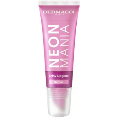 Dermacol Neon Mania Shiny Lipgloss hydratační lesk na rty Berries 10 ml – Zboží Dáma