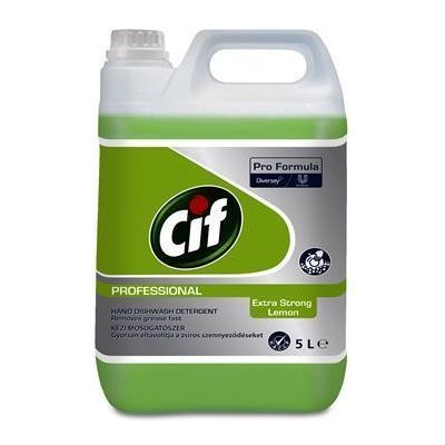 Cif Prostředek na mytí nádobí Dishwash Extra Strong Citron 5 l – Zbozi.Blesk.cz