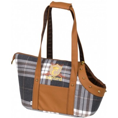 Cazo Oxford Taška károvaná 30 x 40 x 24 cm – Sleviste.cz