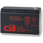 CSB 12V 7,2Ah GP1272 F2 – Zboží Mobilmania