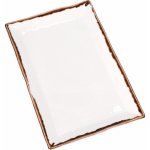 DUDSON Harvest Miska obdélníková 287x190 mm Natural hnědá;bilá – Zboží Dáma