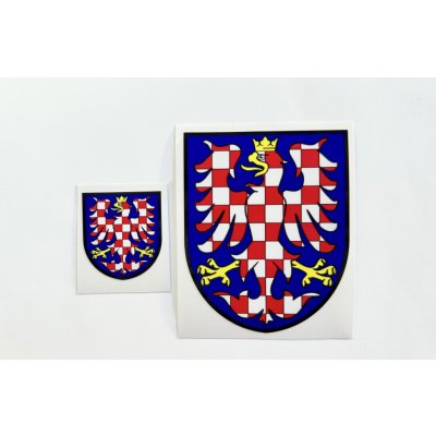 Samolepka s moravskou orlicí na modrém poli Alerion – Hledejceny.cz