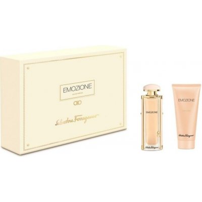 Salvatore Ferragamo Emozione EDP 50 ml + tělové mléko 100 ml dárková sada – Hledejceny.cz