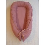 Pro útulný domov Hnízdečko do postýlky Mušelínové starorůžové – Zboží Mobilmania