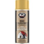 K2 BRAKE CALIPER PAINT 400 ml ZLATÁ - barva na brzdové třmeny a bubny – Zbozi.Blesk.cz