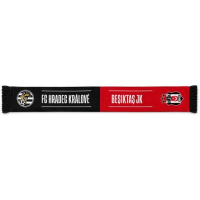 JAKO půlená šála FCHK BESIKTAS černá – Zboží Mobilmania