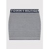 Tommy Hilfiger sukně Branded Rib KG0KG06764 tmavomodrá