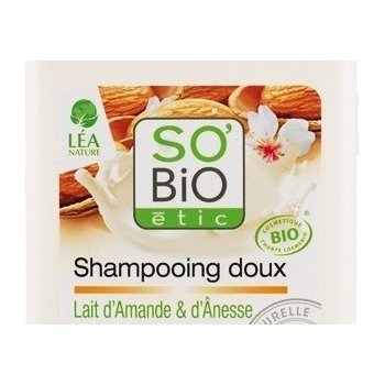 So´Bio Bio šampon jemný s obsahem mandlového a oslího mléka 250 ml