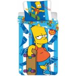 Jerry Fabrics povlečení Simpsons Bart skater 140x200 70x90 – Zboží Mobilmania