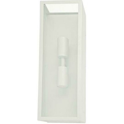 ACA Lighting Venkovní nástěnné svítidlo CELIA max. 60W/2xE27/230V/IP44, bílé – Hledejceny.cz