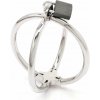 SM, BDSM, fetiš METAL HARD CRISS CROSS HA RESTRAINT STAINLESS STEEL