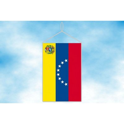 LIBEA, s.r.o. Venezuela stolní vlaječka Uchycení: Šňůrka (pro zavěšení) – Hledejceny.cz