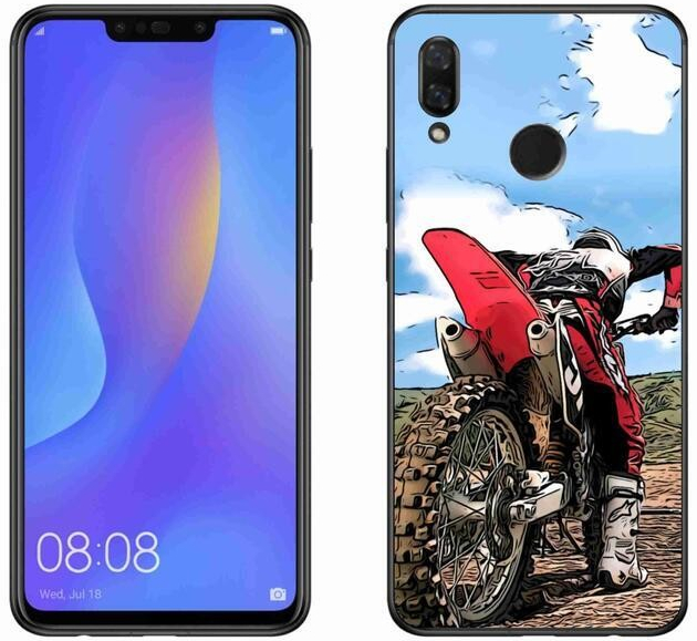 mmCase gelový kryt Huawei Nova 3i - moto