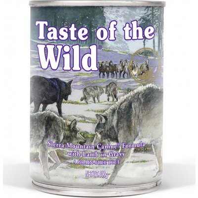 Taste of the Wild Adult Sierra Mountain Canine 390 g – Hledejceny.cz