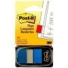 Záložka Záložky Post-it 680-2, 25,4x43,2 mm, 50 ks, modré