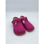Beda Barefoot bačkory růžová třpytka zúžené BF 060010 W 02 – Sleviste.cz