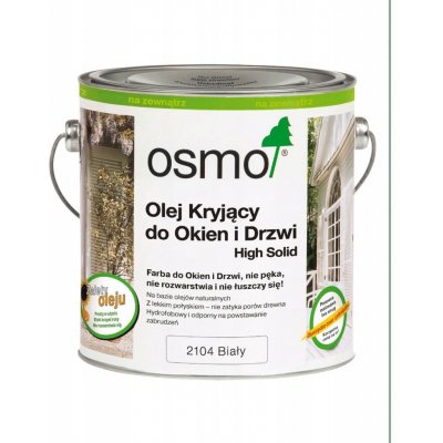 Osmo 2104 Krycí barva na dřevo 0,125 l Okenní bílá – Zboží Mobilmania