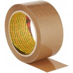 3M™ Scotch balicí páska 371 pro rychlé, pevné a spolehlivé lepení, 50 mm × 66 m, hnědá – Hledejceny.cz