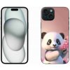 Pouzdro a kryt na mobilní telefon Apple mmCase Gelové iPhone 15 Plus - roztomilá panda