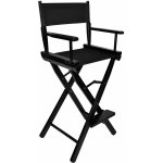 Beautylushh profesionální skládací kosmetické křeslo z bukového dřeva Oxford 600D černá – Zboží Dáma