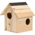 Greatstore Domeček pro veverky jedlové dřevo 26 x 25 x 29 cm – Zboží Mobilmania