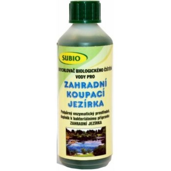 Subio Urychlovač biologického čištění pro zahradní koupací jezírka 80 ml