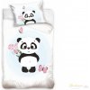 Dětské povlečení TipTrade Povlečení bavlna Roztomilá Panda 100x135, 40 x 60 cm