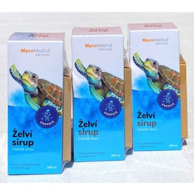 MycoMedica Želví sirup 3 x 200 ml – Hledejceny.cz