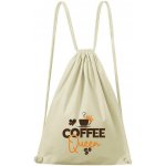 Dobrý triko bavlněný batoh Coffee queen Natural – Hledejceny.cz