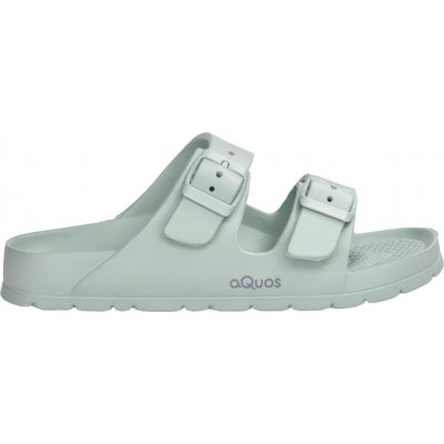Aquos dámské pantofle Cairna světle zelená šedá – Zbozi.Blesk.cz