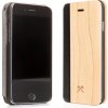 Pouzdro a kryt na mobilní telefon Apple Woodcessories - Ecoflip iPhone X/XS (javor)