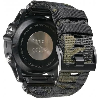 Garmin Nylonový MILITARY QuickFit řemínek 26mm - Green camouflage IR-AWGW-0577 – Zboží Živě
