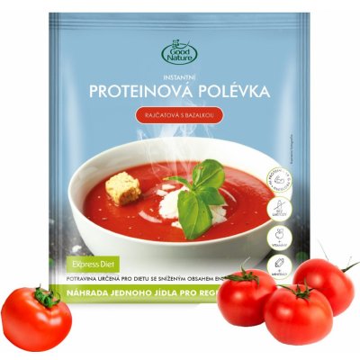 Express Diet Proteinová rajčatová polévka s bazalkou na hubnutí 60 g