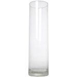 VÁZA VALEC SKLO trans. C/V V300 CIL-H300-D80 30x8cm – Hledejceny.cz