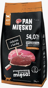 PAN MIĘSKO Telecí maso s kachnou 1,6 kg