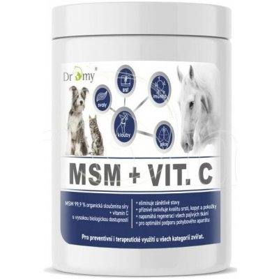 Dromy MSM vitamin C pro koně a psy 2000 g – Hledejceny.cz
