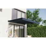 BestBerg BBSU-E350CG Elektrická markýza 350 x 300 cm šedá – Zboží Mobilmania