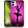 Pouzdro a kryt na mobilní telefon Apple Pouzdro HEAD CASE Apple iPhone 11 BALERÍNA SILUETA