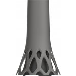 Váza hřbitovní Roseta antracit - se zátěží 1l – Hledejceny.cz